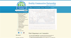 Desktop Screenshot of healthyllg.org