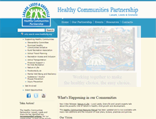 Tablet Screenshot of healthyllg.org